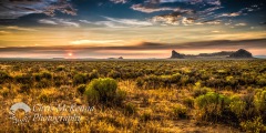 Ft. Rock Crater Sunset