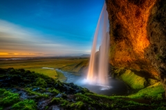 Seljalandsfoss Sunset