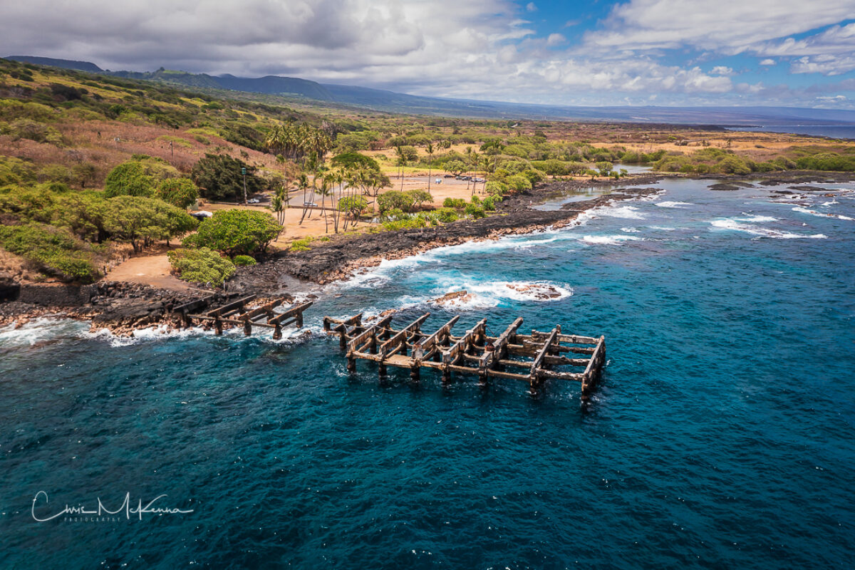 Some of my Aerial Drone Photographs Around Kona, Hawaii